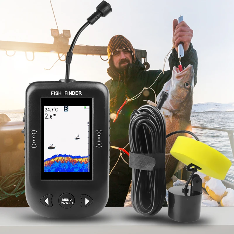 Fish Finder Cable - Ecoscandaglio Portatile Erchang XF03 per la