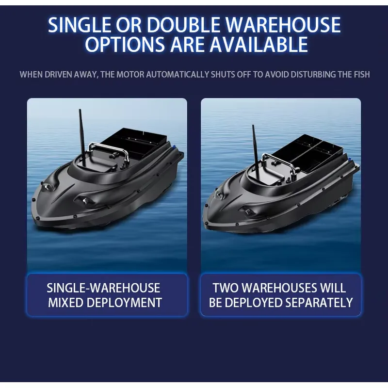 Fish Finder - Barca da Pesca per Carpe con