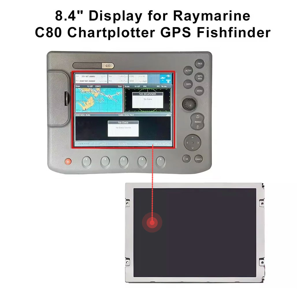 Fish Finder Gps - Display LCD da 8,4
