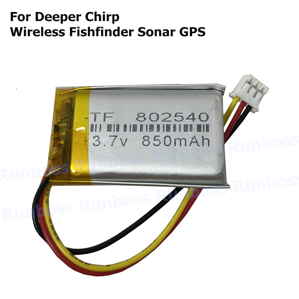 Fish Finder Gps - Nuova batteria ai polimeri di litio