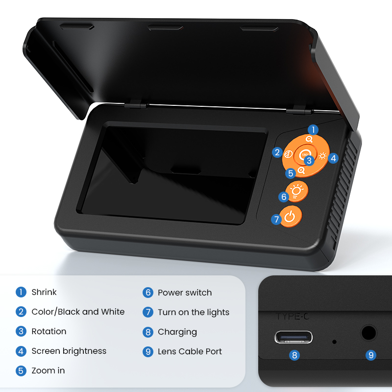 Telecamera subacquea per la pe - Fish Finder Cable recensione e prezzo